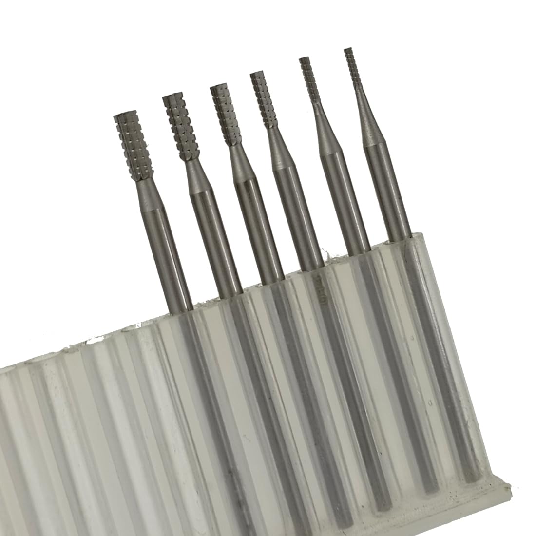 6 Pcs 3/32" Shank Cylindrical Cross Cut Burr (008-023) — Amazon image 3