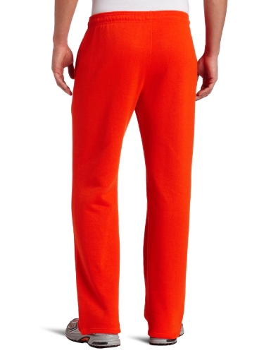 Soffe Men's Premiere Pocket Sweatpant, Orange, Small #TOP1