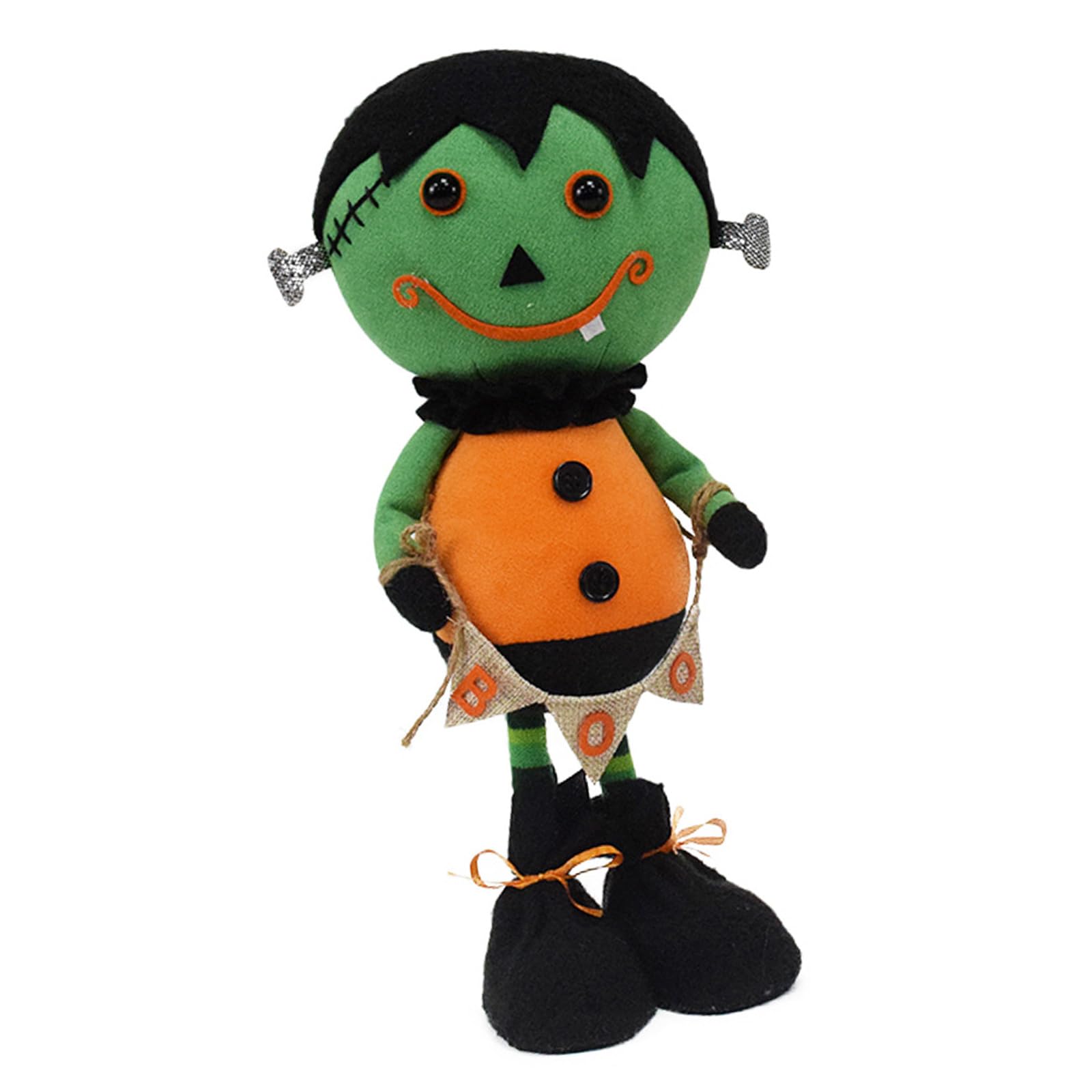 sodeber Halloween Accessories Horror Dolls Statue Polyester Sculpture for Indoor and Outdoor Decoration Party Supplies Polyester Home Decoration