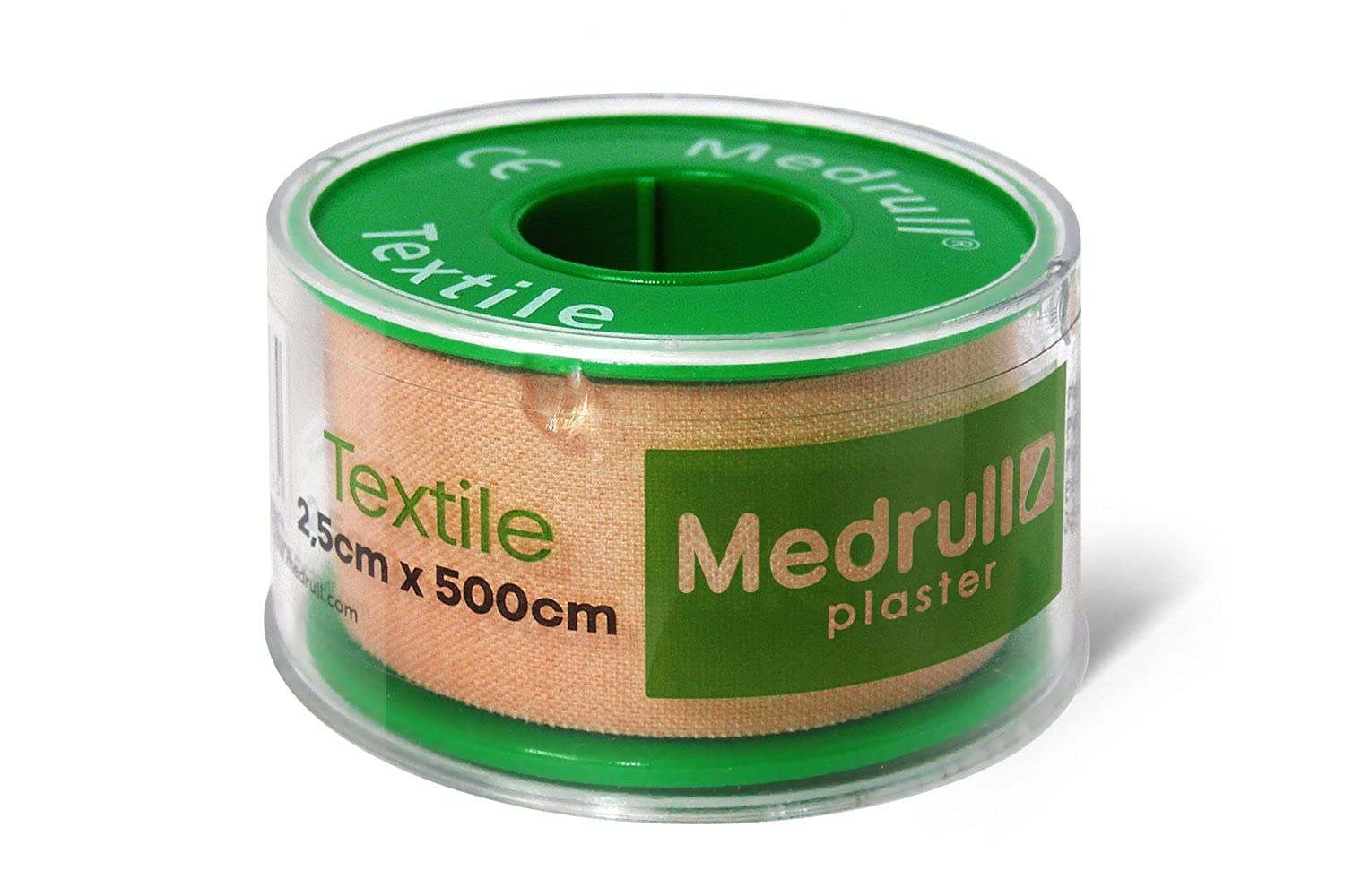 Medrull 12 Rotoli Fissazione Bende Cerotti Textile 2.5cm x 5m