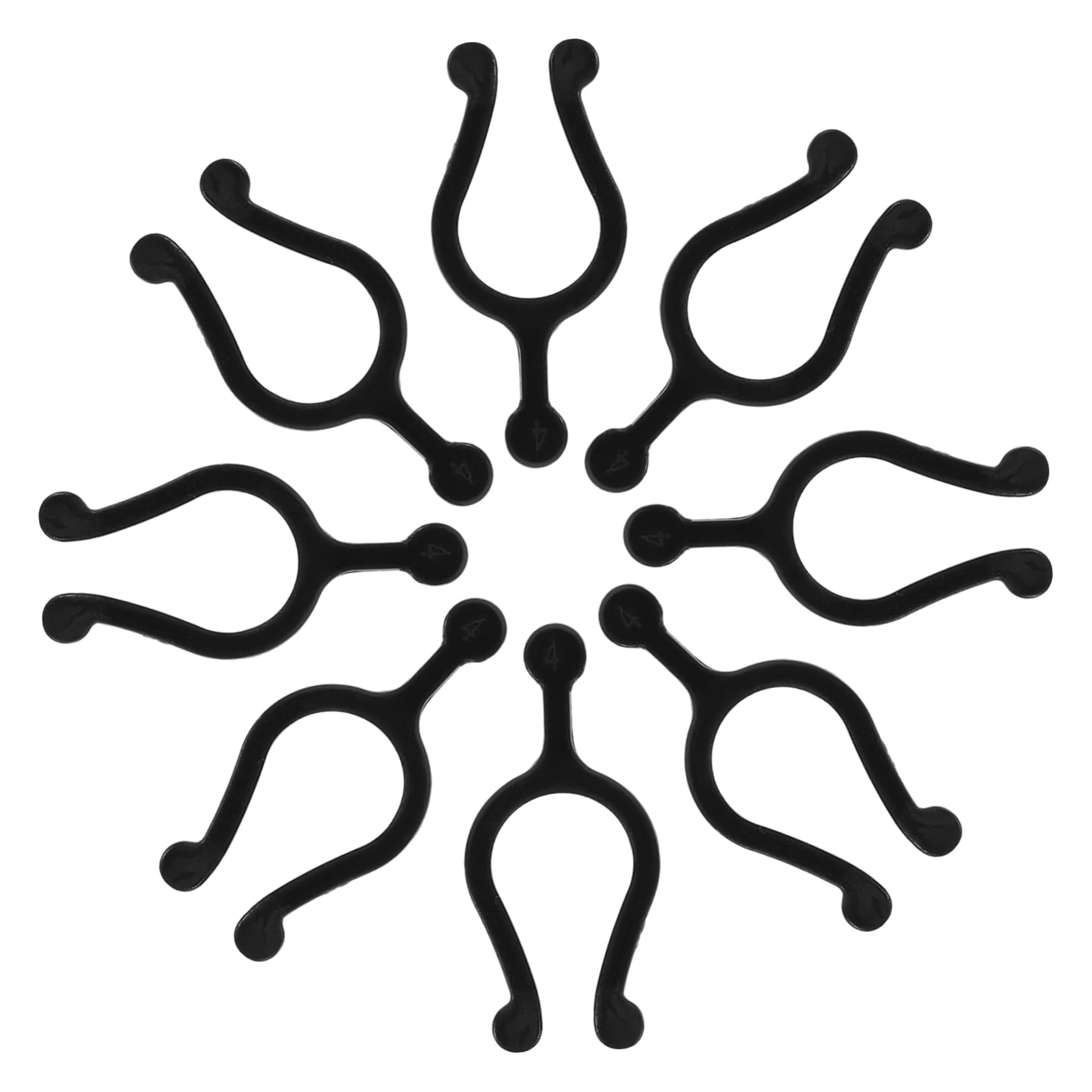 TIDTALEO Lotion Dispenser Pump Clip Locks 30pcs Cosmetic Bottle Pump Clips Travel Accessories