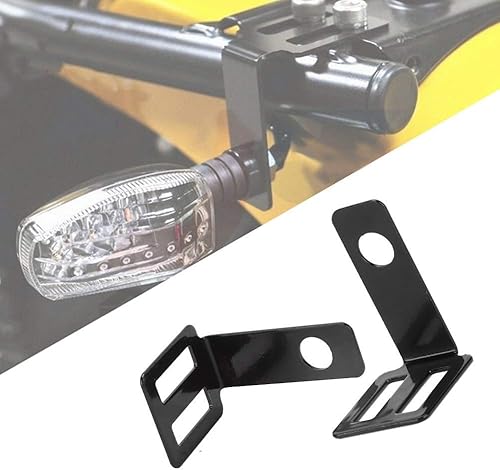 Miniatura 5 de Soporte de luz de giro universal para motocicleta Turn Gorgeri Soporte de montaje de luz trasera de motocicleta Soporte de lámpara Soporte de
