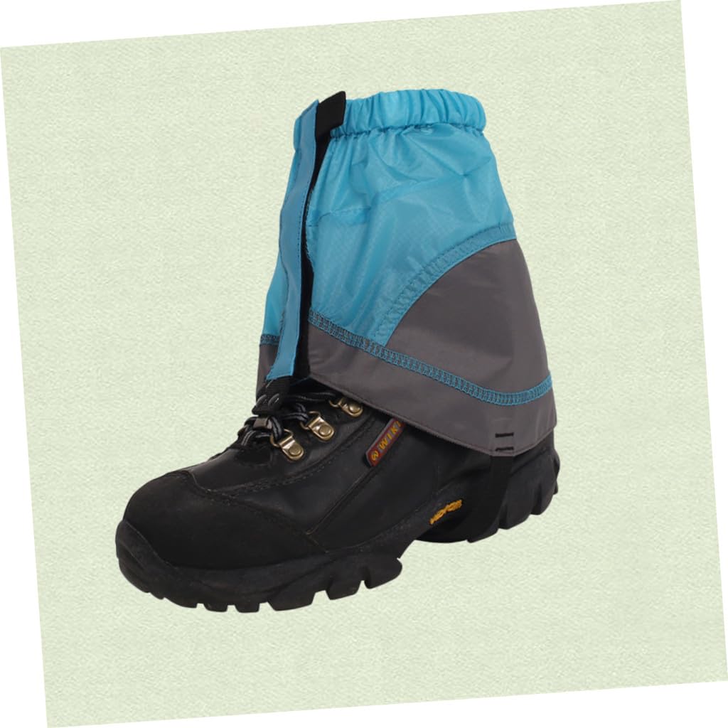 INOOMP 2paires Guêtres Légères Et Imperméables pour Randonnée Trekking Et De Et Chaussures Bleu