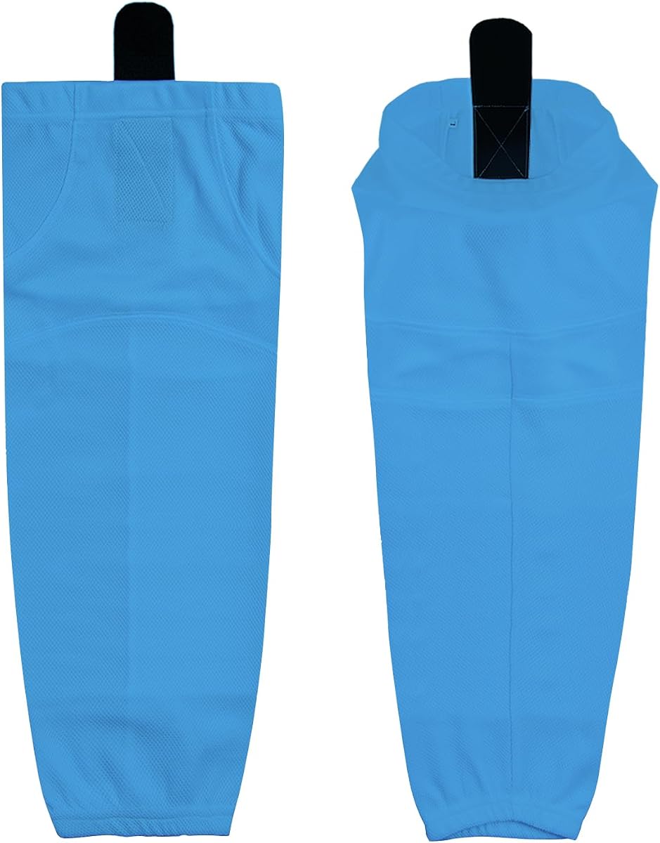 Calcetines de hockey sobre hielo Calcetines de práctica de color sólido para adultos jóvenes y mayores