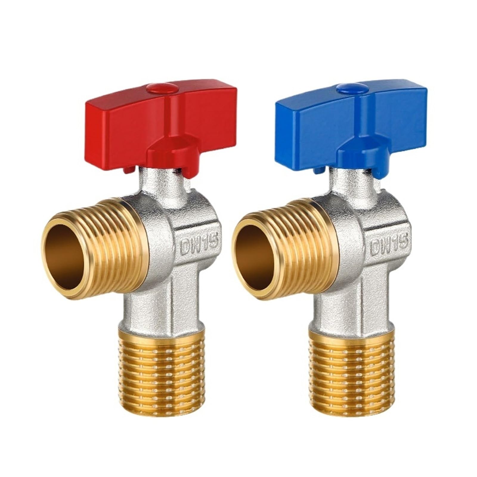 Bvhisehp Chrome Heavy Duty Full Copper Large Flow Angle Stop Valve