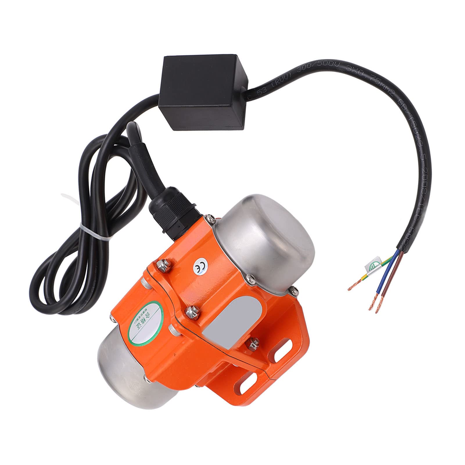 Motor Vibratorio Asíncrono, Motor de Vibración de bajo Ruido Ángulo Excéntrico Ajustable 220V Máximo 3600RPM para Dispositivos de Maquinaria(#1)