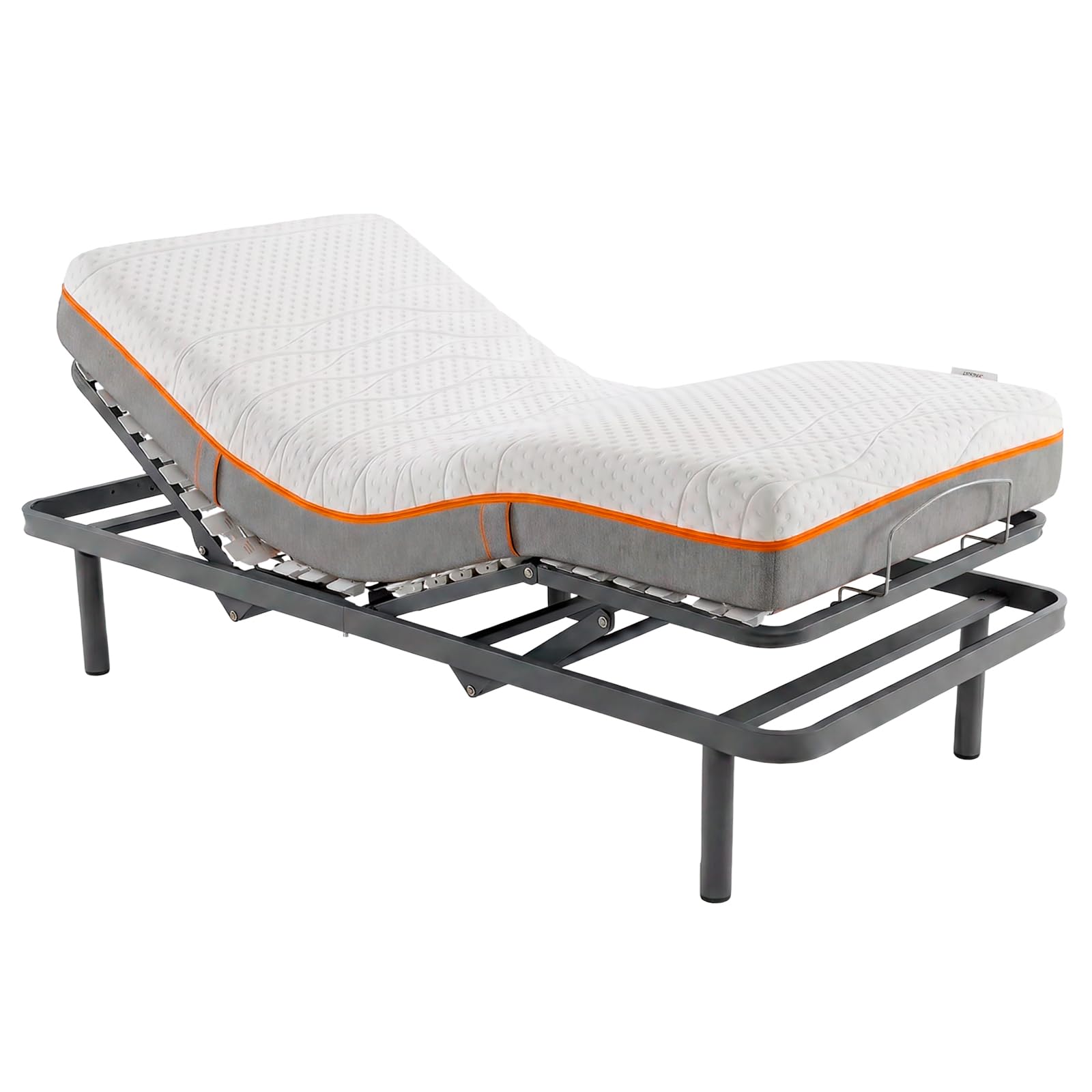Homey - Cama Eléctrica Articulada 90 x 190 + Colchón | Alta Gama, Máximo Confort Viscoelástico, Adaptación Anatómica y Transpirabilidad