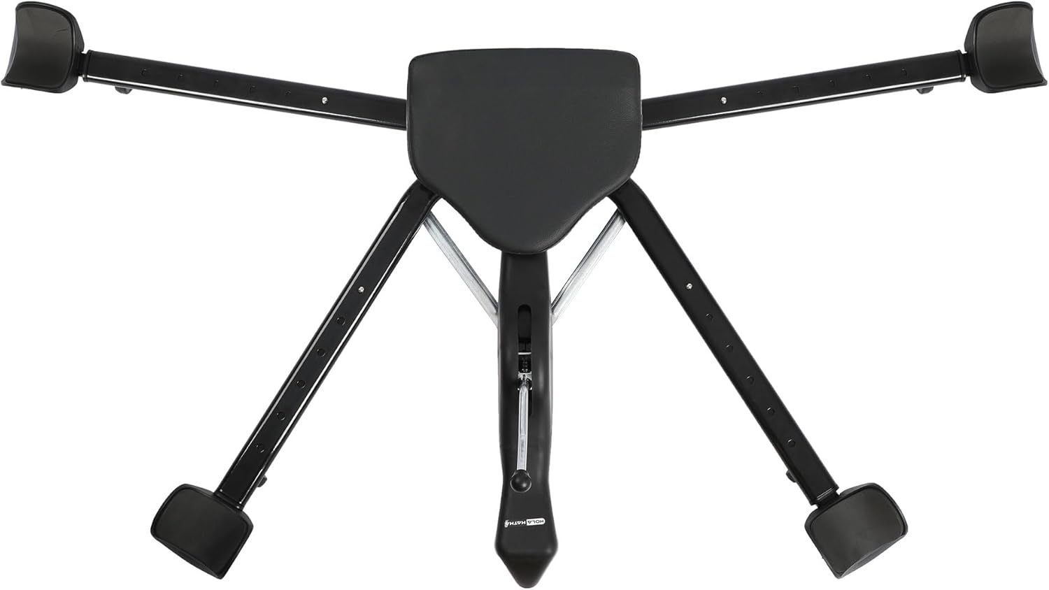 HolaHatha Leg Stretcher Split Machine for Full Split Flexibility Training, Adjustable Stainless Steel Dance Exercise Equipment for Home Gym, Black