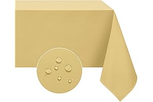 Softalker Pastel Tablecloth Fabric, Waterproof & Stain Resistant
