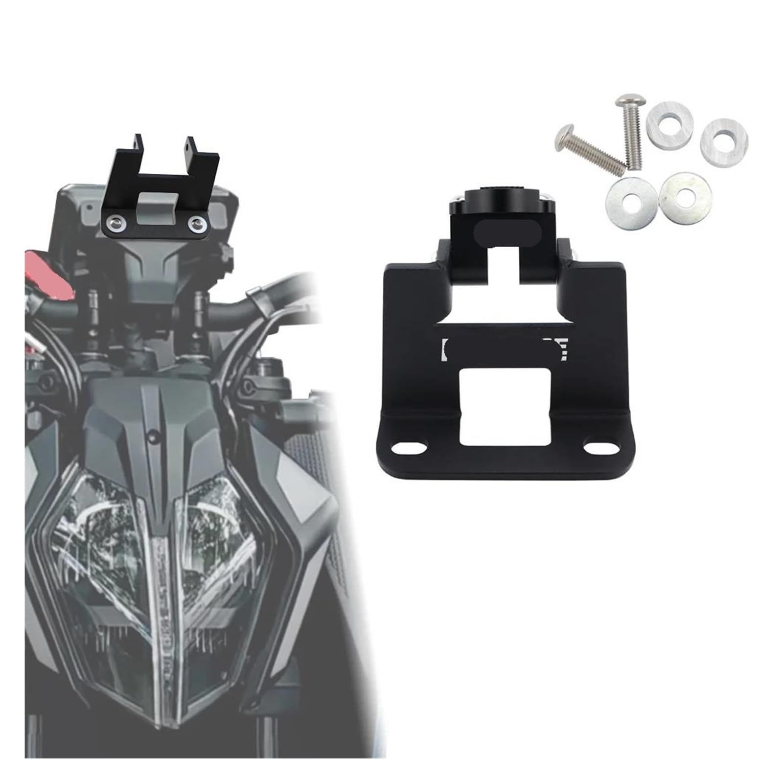 Support GPS pour Moto pour du&KE 390 (2024-2025) - Adaptateur Et pour Téléphone(Type 4)
