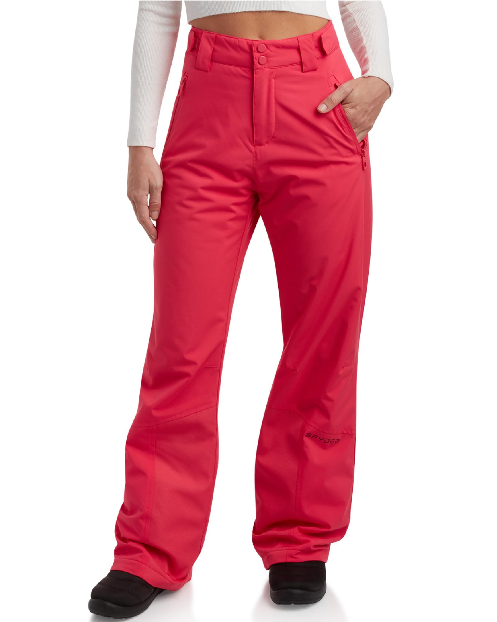 Spyder Damen Schneehose – Warme wasserdichte isolierte Winter-Ski- und Snowboardhose – gemütliche Thermohose für Frauen (S-XL)