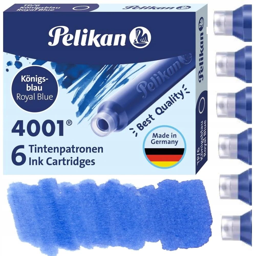 Pelikan 0ATM01 Wkłady do długopisów (niebieskie, wieczne, stojak prezentacyjny, 300 sztuk)