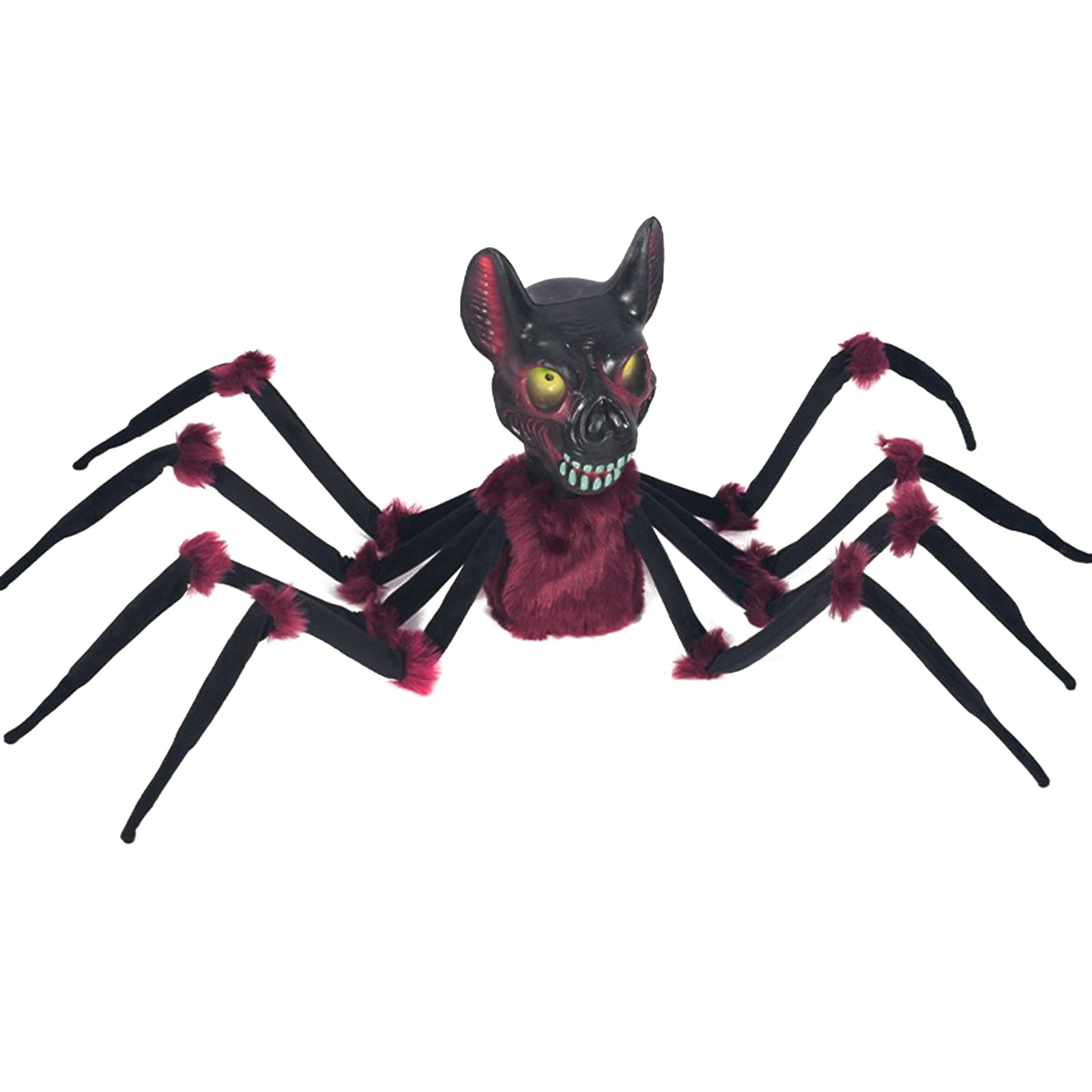 Ragni animatronici a Batteria con Movimento di strisciamento Realistico per allestimenti Horror di Halloween Interni/Esterni e Accessori per Feste a Tema Horror