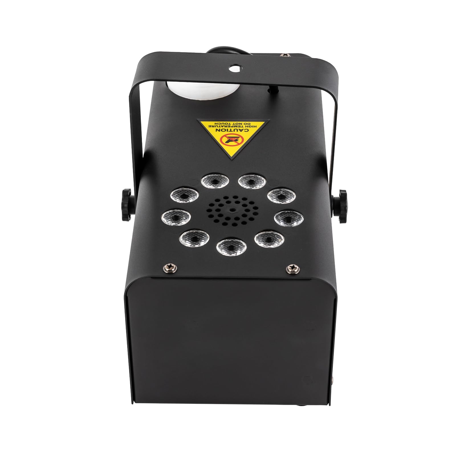 Macchina del Fumo 500 W, 9 LED per Palcoscenico Verticale, Effetto DJ Party, 3 Modalità di Cambio Colore per Palchi, Sale da Ballo, Bar, KTV, Feste di Compleanno