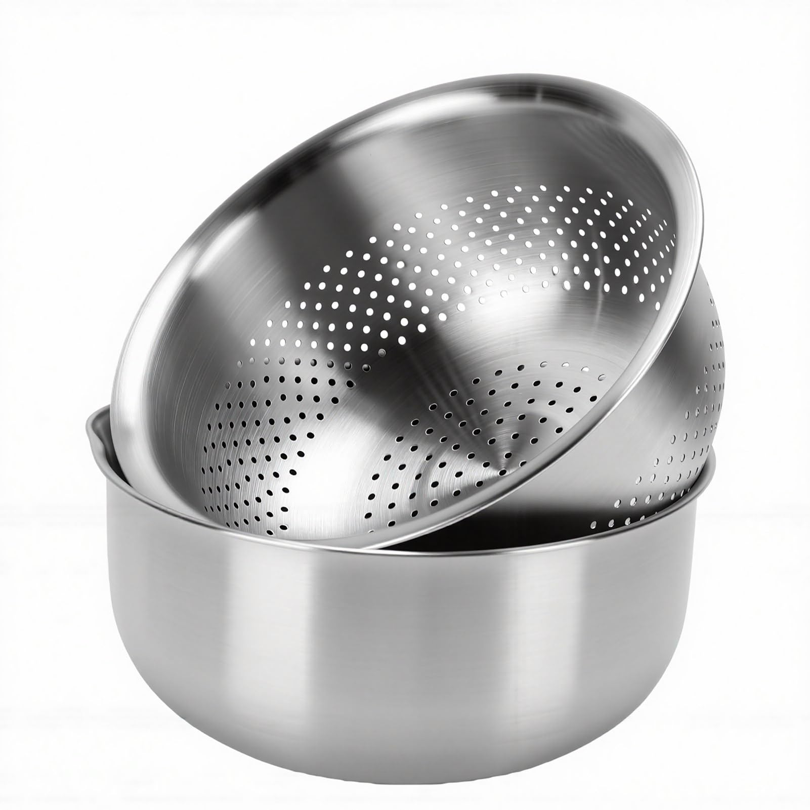 Panier passoire de cuisine avec système de drainage rapide et grande capacité