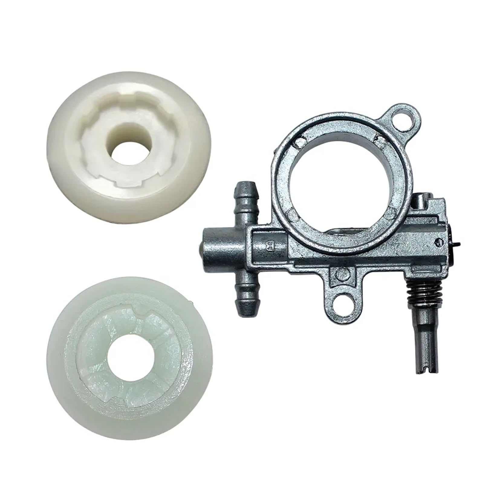 Pompa olio con gruppo vite senza fine adatta for motosega Dolmar PS-220TH PS-221TH PS-222TH 320168393