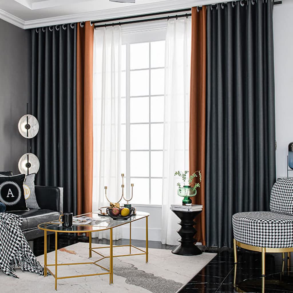 Metallic Grijs Sheer Gordijnpanelen Woonkamer Tak Print Zilveren Boom Ooggordijnen W50 x L72 Inches No See Through Linnen Textuur Voile Raambehandeling Sets voor Appartement Slaapkamer 2 Panelen
