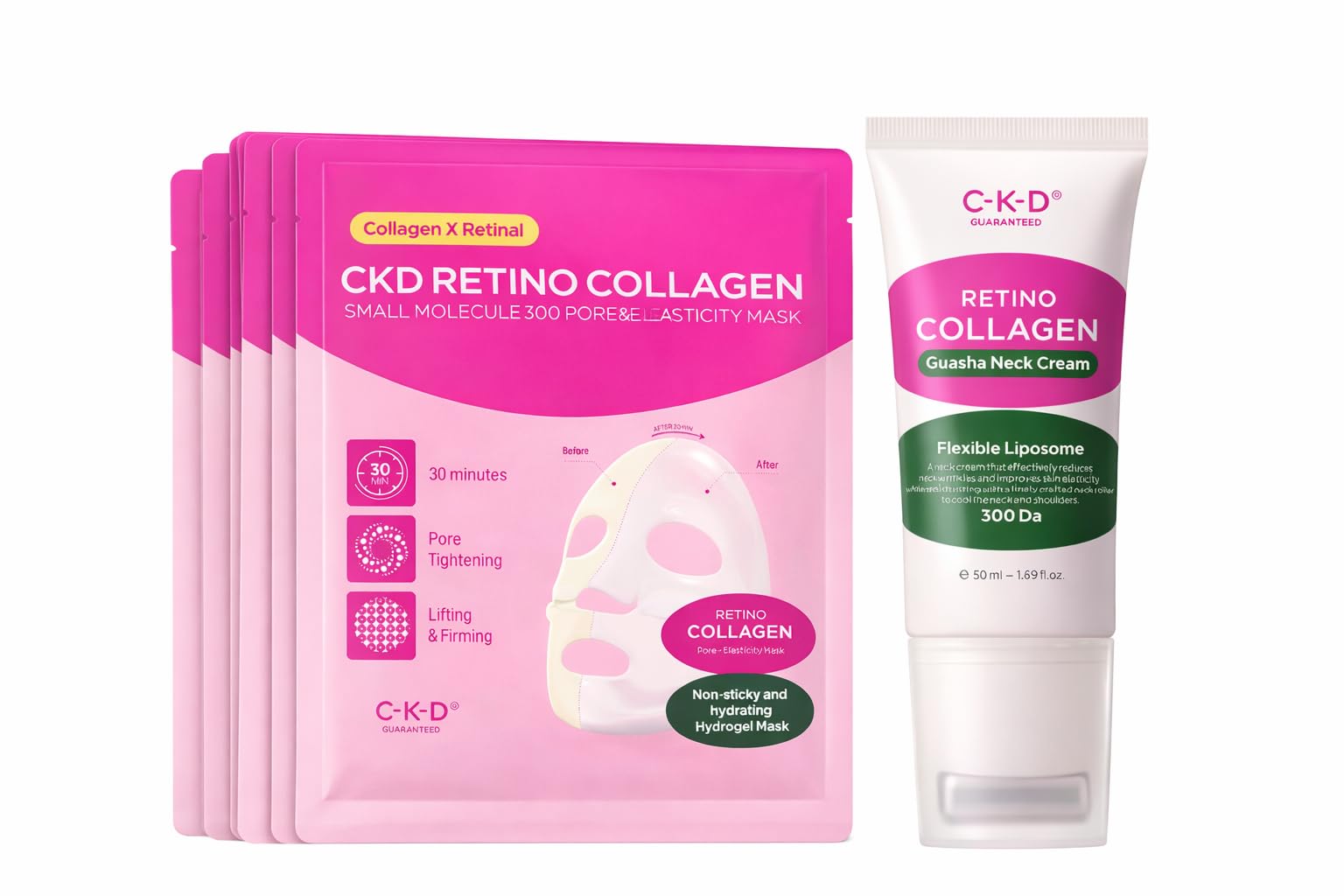 Amazon.com : CKD Retino Collagen Skincare Essential – Gua Sha Neck