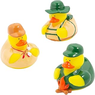 Fun Express Camping Rubber Ducks | Rubber Duckies | Girl Scout or Boy Scout | Summer Camp | Family Camping Trip | Camp Themed Birthday Party