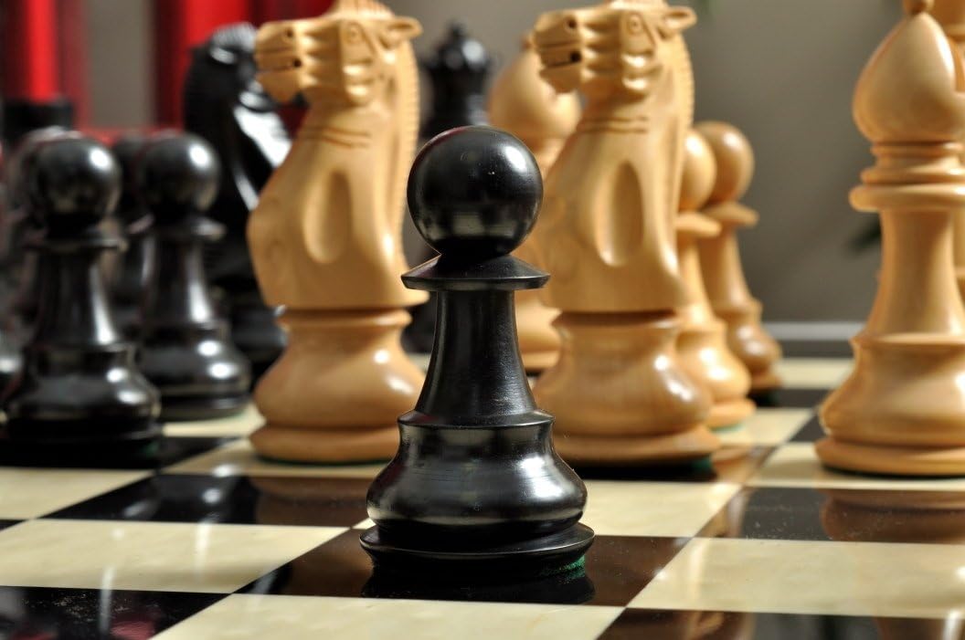 The House of Staunton - The Classic Chess Set - Pieces Only - 6.0" King - Ebonized Boxwood