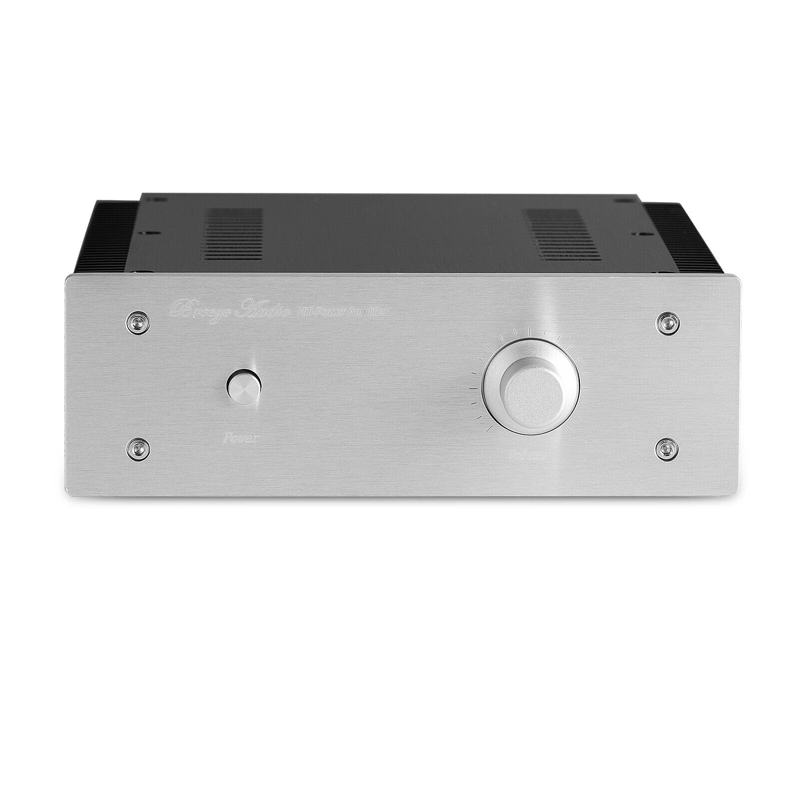 Nobsound Aluminiowa obudowa wzmacniacza / HiFi DAC Chassis/Preamp PSU Case/zestaw wzmacniacza rozmiar obudowy 212 x 70 x 257 mm