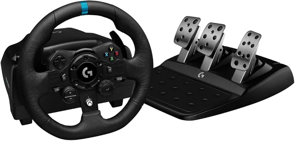 Logicool G923 レーシングハンドル&ペダル Amazon.com: Logitech G923 Racing Wheel and Pedals for Xbox X|S
