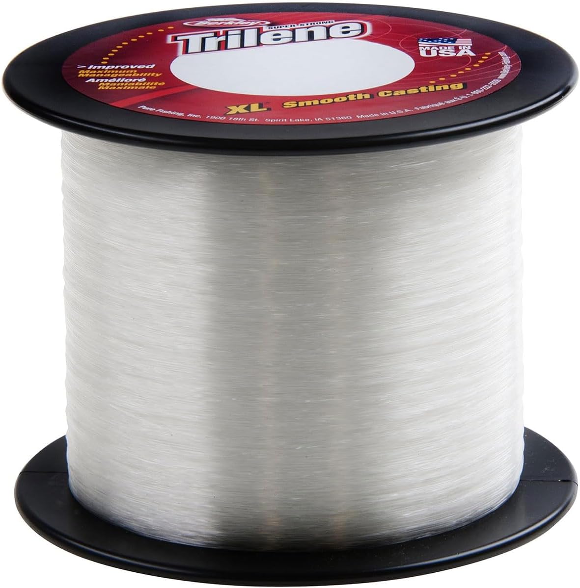 Berkley Trilene XL Smooth Casting Service Spools - Clear Fishing Line - 6 lb. Test