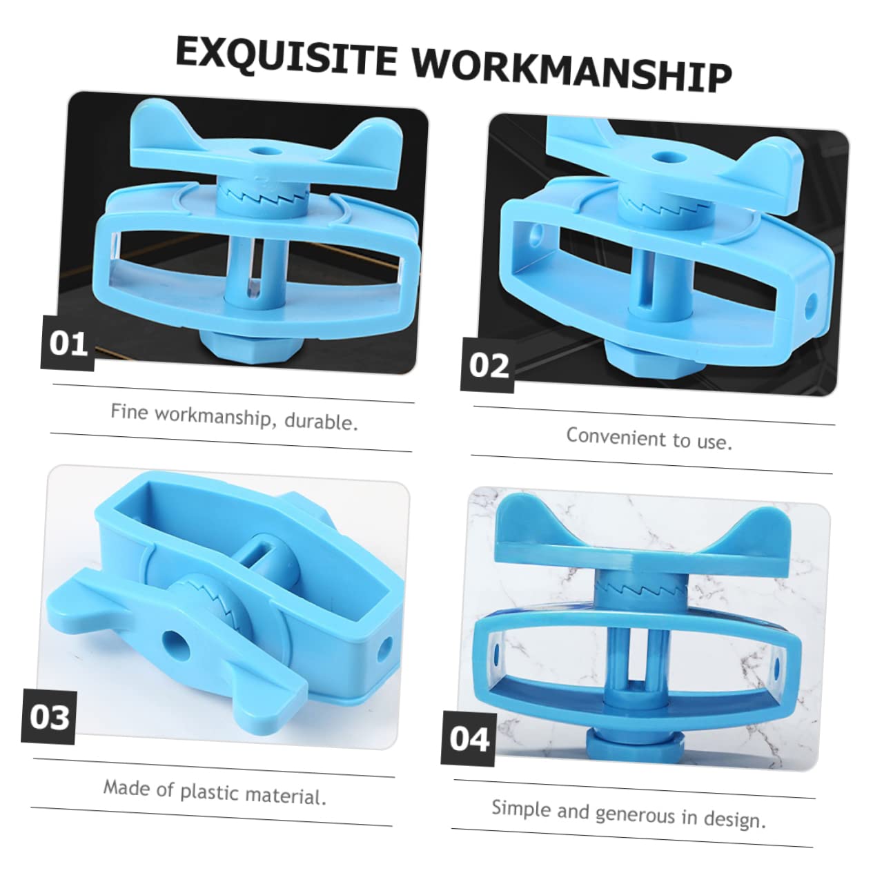 24 pezzi Tenditori Isolanti per Recinzioni Elettriche Tendifilo in Plastica per Recinzioni Elettrico e Resistenti e Sicuri per Agricolo e