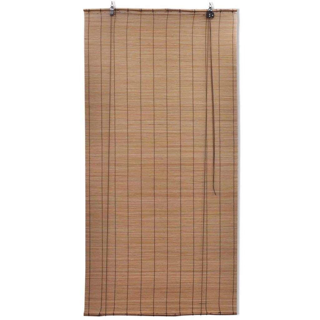 Store Roulant en Bambou 100 x 220 cm Marron