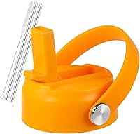 Vista 16 de Tapa de popote para Hydro Flask de boca ancha de 32 40 onzas, tapas con mango flexible compatible con HydroFlask, tapa flexible deportiva