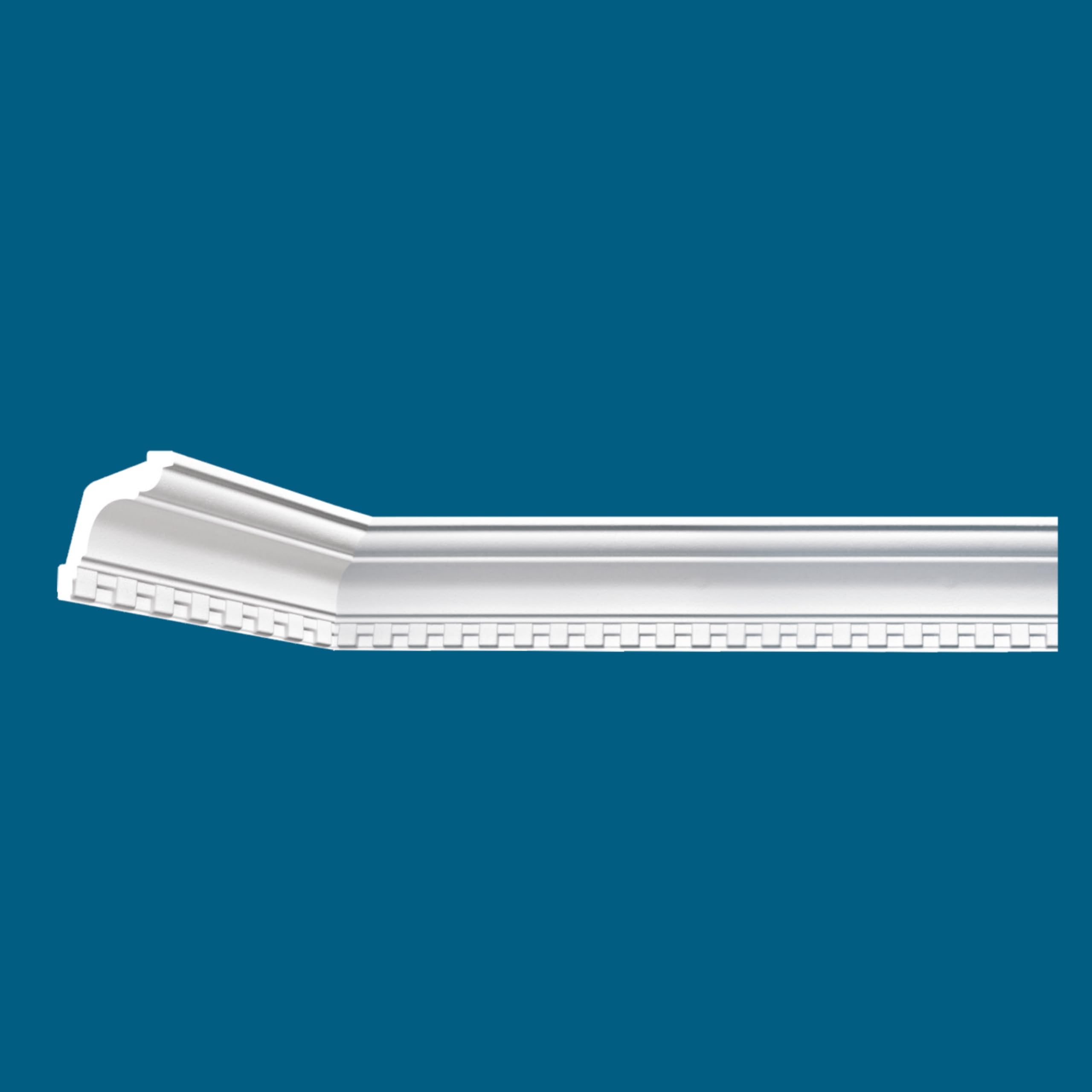 Victorian Style Polystyrene Coving Cornice, Lightweight Ceiling Moulding Trim, Easy DIY Install, Paintable, Moisture Resistant Decorative Coving for Ceiling (Victorian2, 10 Meters)