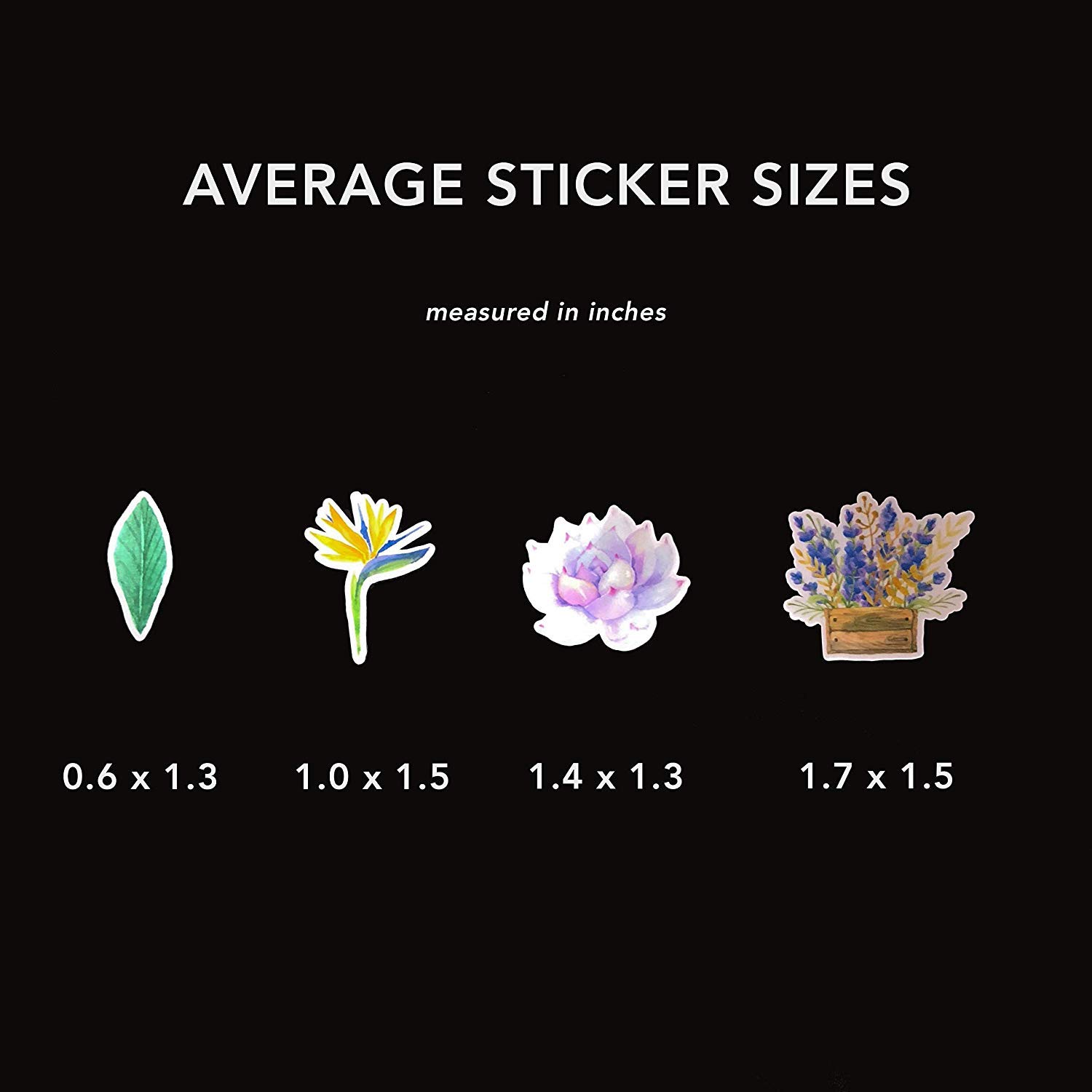 Navy Peony Aquarell-Blumen-Sticker-Set – 37 Stück, Wasserdicht & Langlebig – Für Laptop, Handy & Scrapbooking