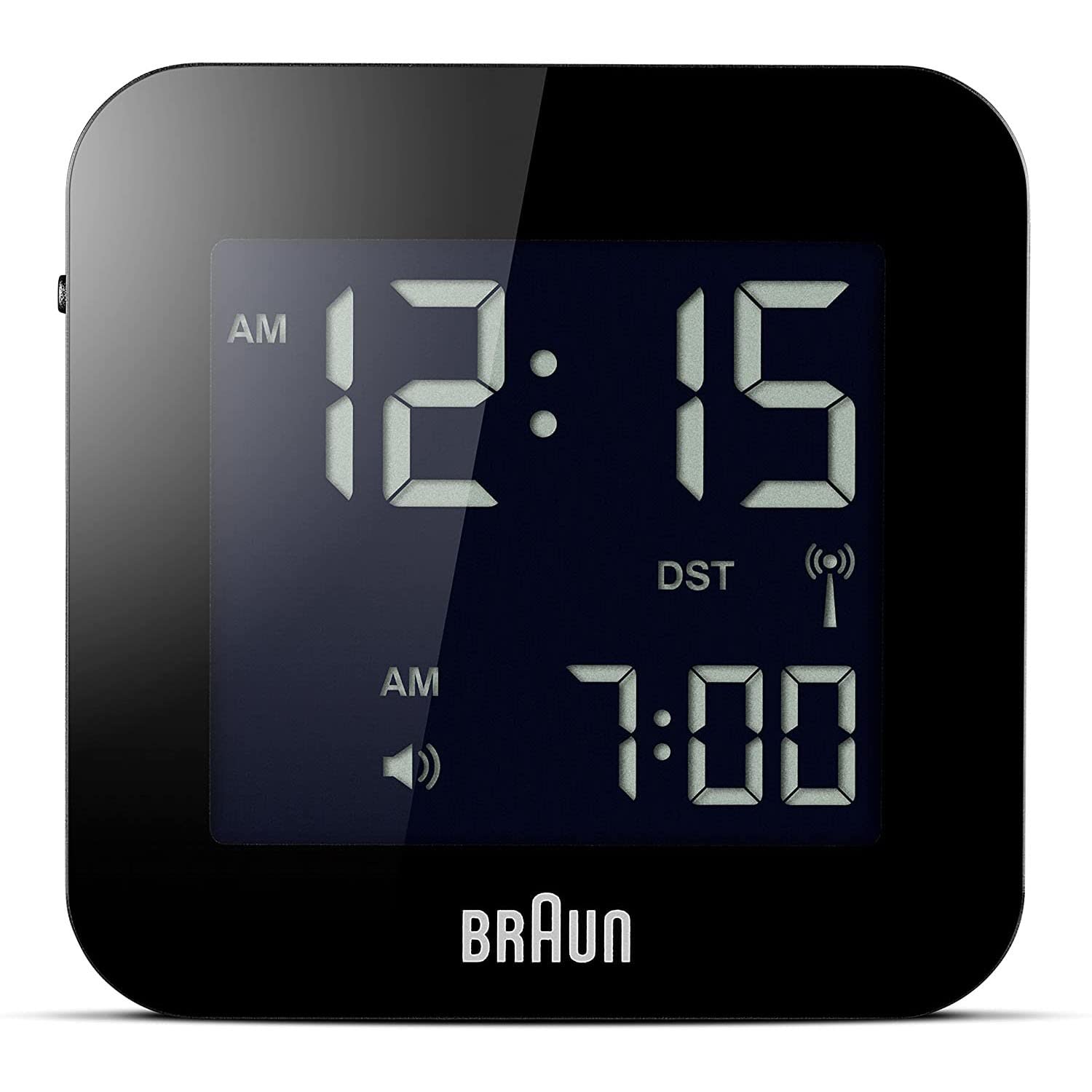 Braun BNC008BK-RC LCD Quartz Alarm Clock