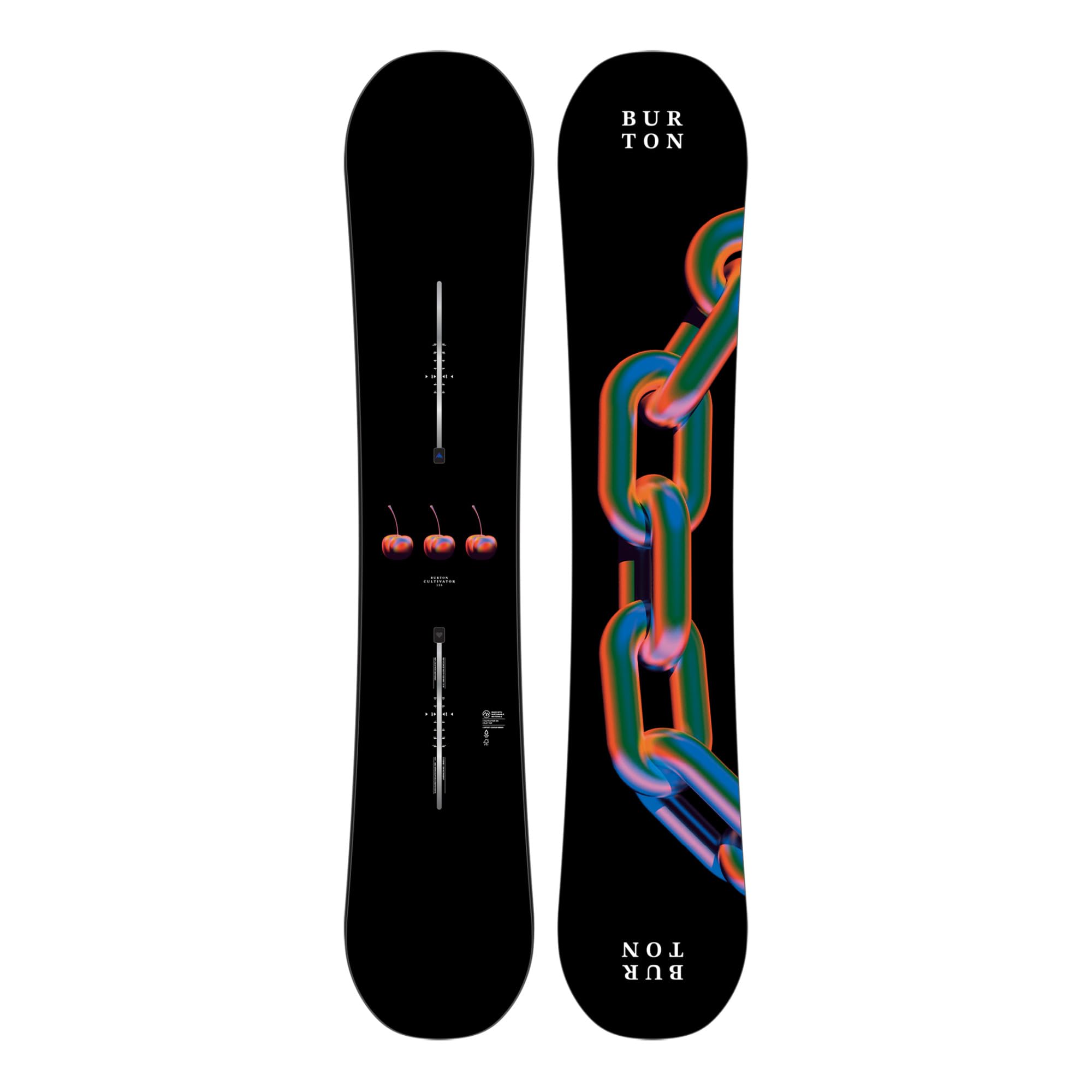 Amazon.com : Burton Cultivator Flat Top Snowboard, 135cm, Chain