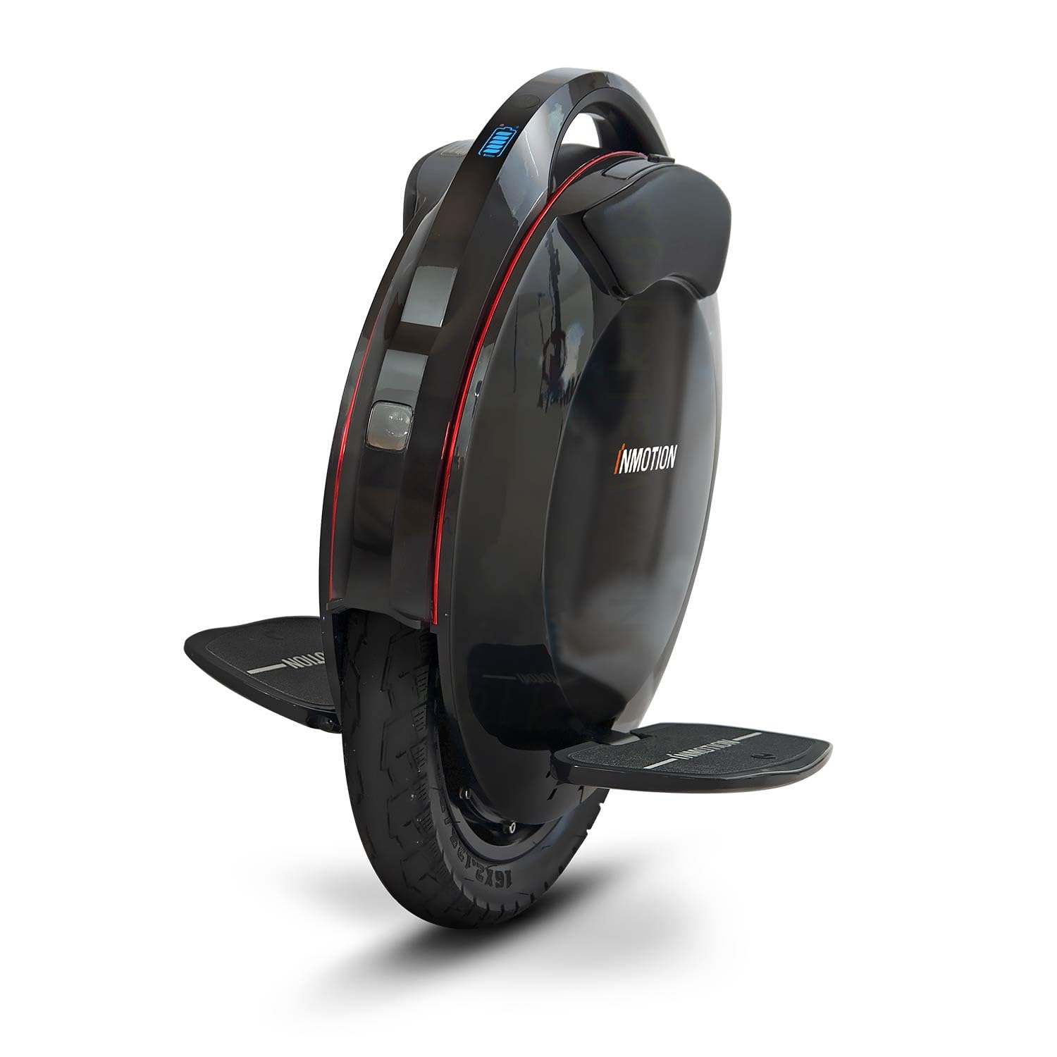 Inmotion Monociclo Electrico V8S, Adulto, Negro, Motor 1000W, Autonomia de hasta 70km, Velocidad Limitada 25km/h, Neumatico Inflable 16''