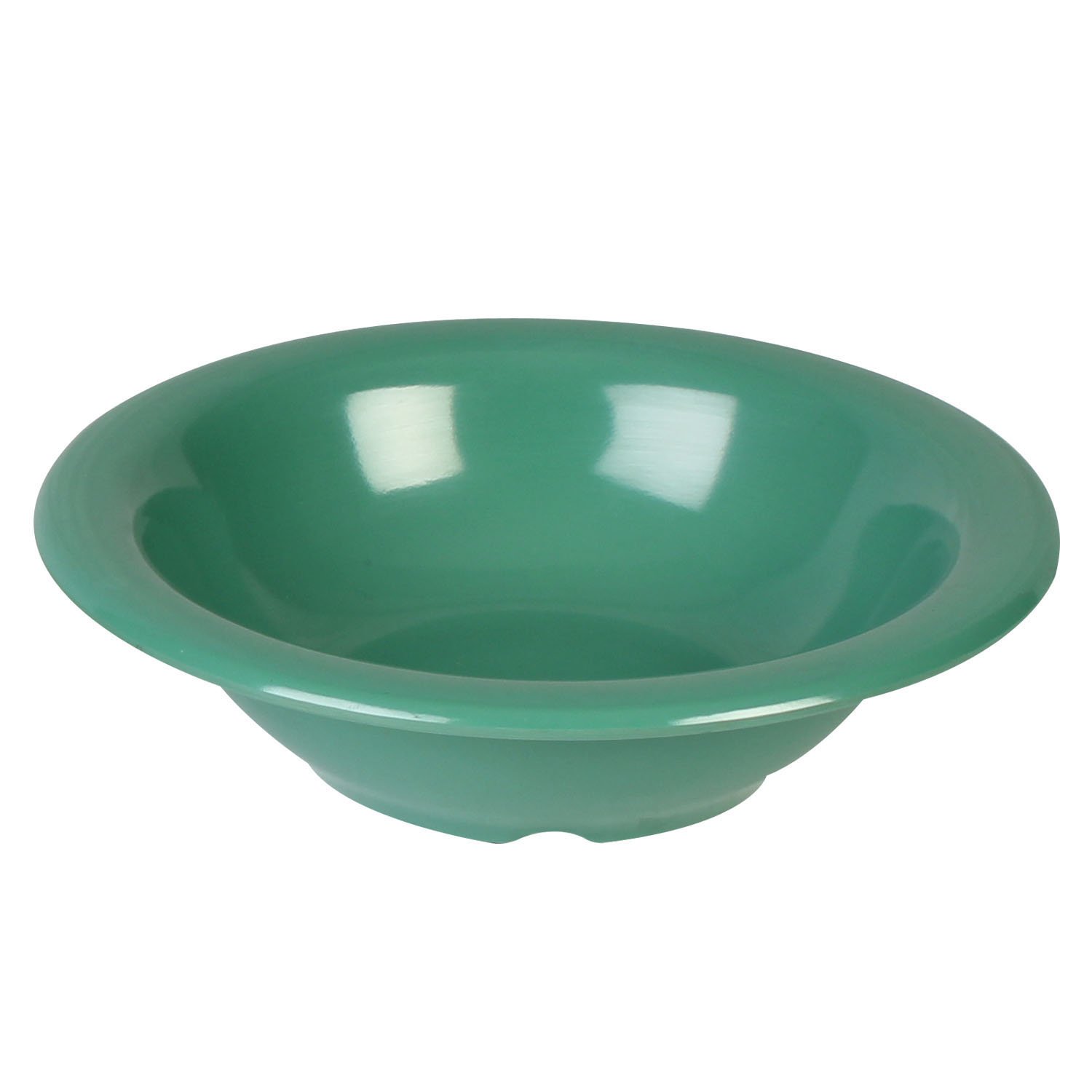 Color green melamine dinnerware collection 7.25 inch soup bowl - 15 oz by Thunder Group – Melamine, Green, Model CR5712GR