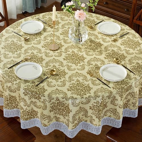 テーブルクロス PVC製 テーブルマット ラウンド 220CM 撥水加工 防水 耐久 カラー8 汚れ防止 防水 円形 マット ビニール テーブルマット 食卓カバー テーブルクロス テーブルマット 北欧 おしゃれ 耐久 汚れ防止 家庭用 業務用