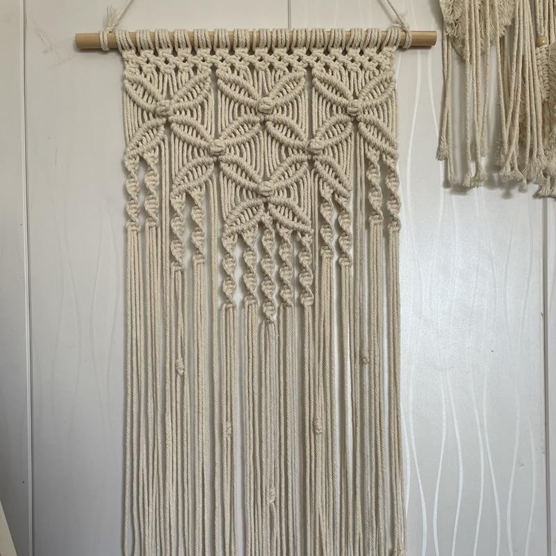 Tapisserie murale kaki Lmovutcom pour réchauffer un mur blanc et vide sans peindre