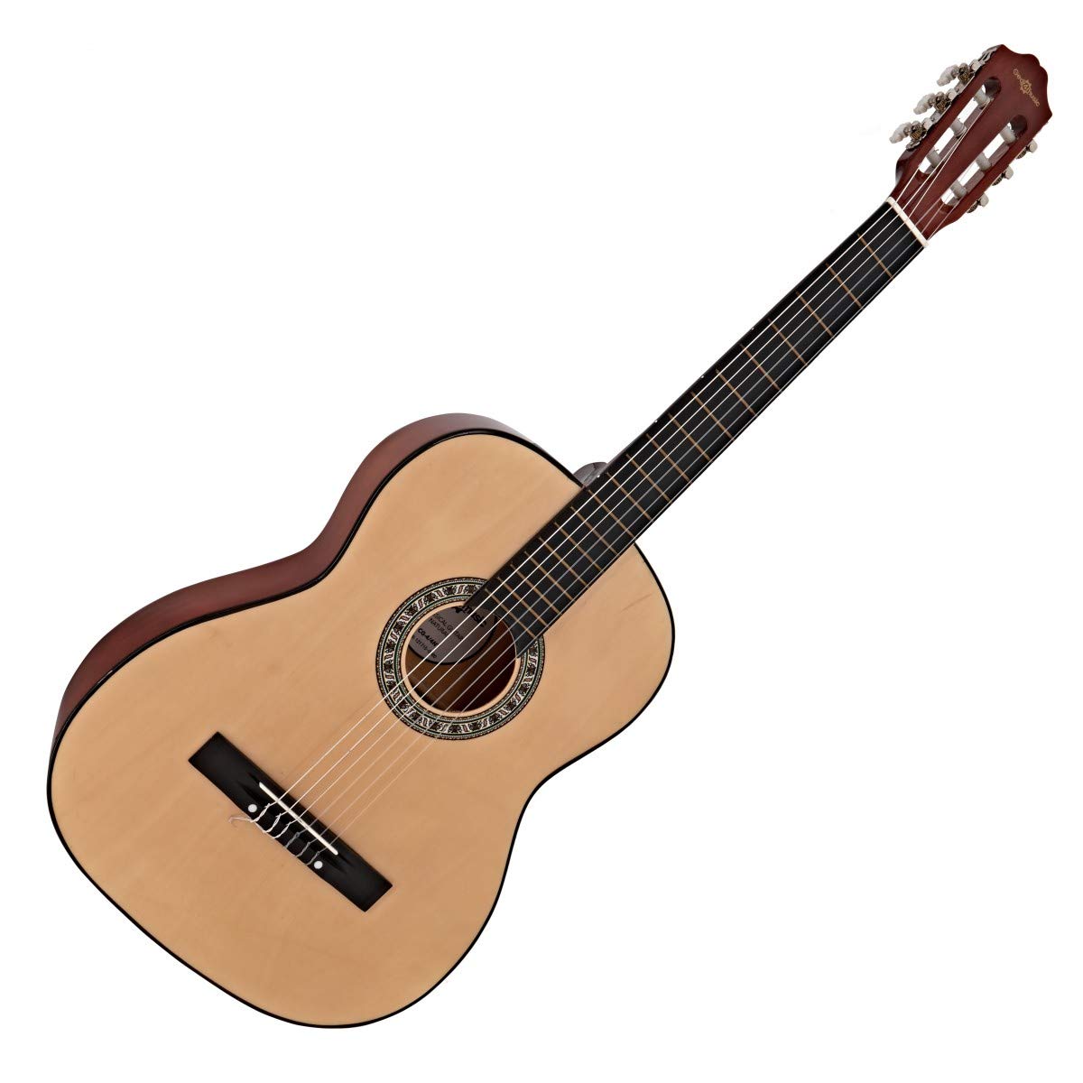 Pack de guitarra clásica para principiantes de Gear4music Full Size Natural
