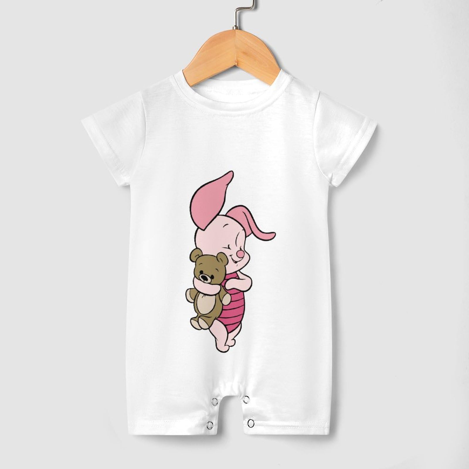 Amazon.co.jp: ベビー服 くまのプーさん ピグレット ロンパース