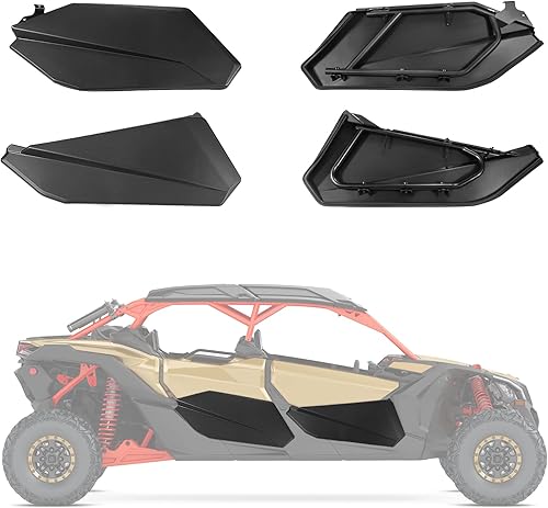 Miniatura 2 de KEMIMOTO Puerta inferior X3 Max y guardabarros X3 compatibles con Can Am Maverick X3 Max