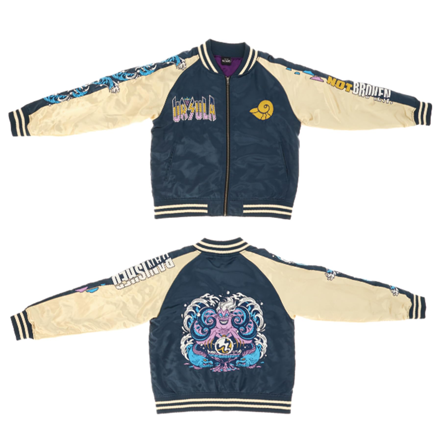 Amazon.co.jp: [丸眞] スカジャン(L) ディズニー ワールドツアー