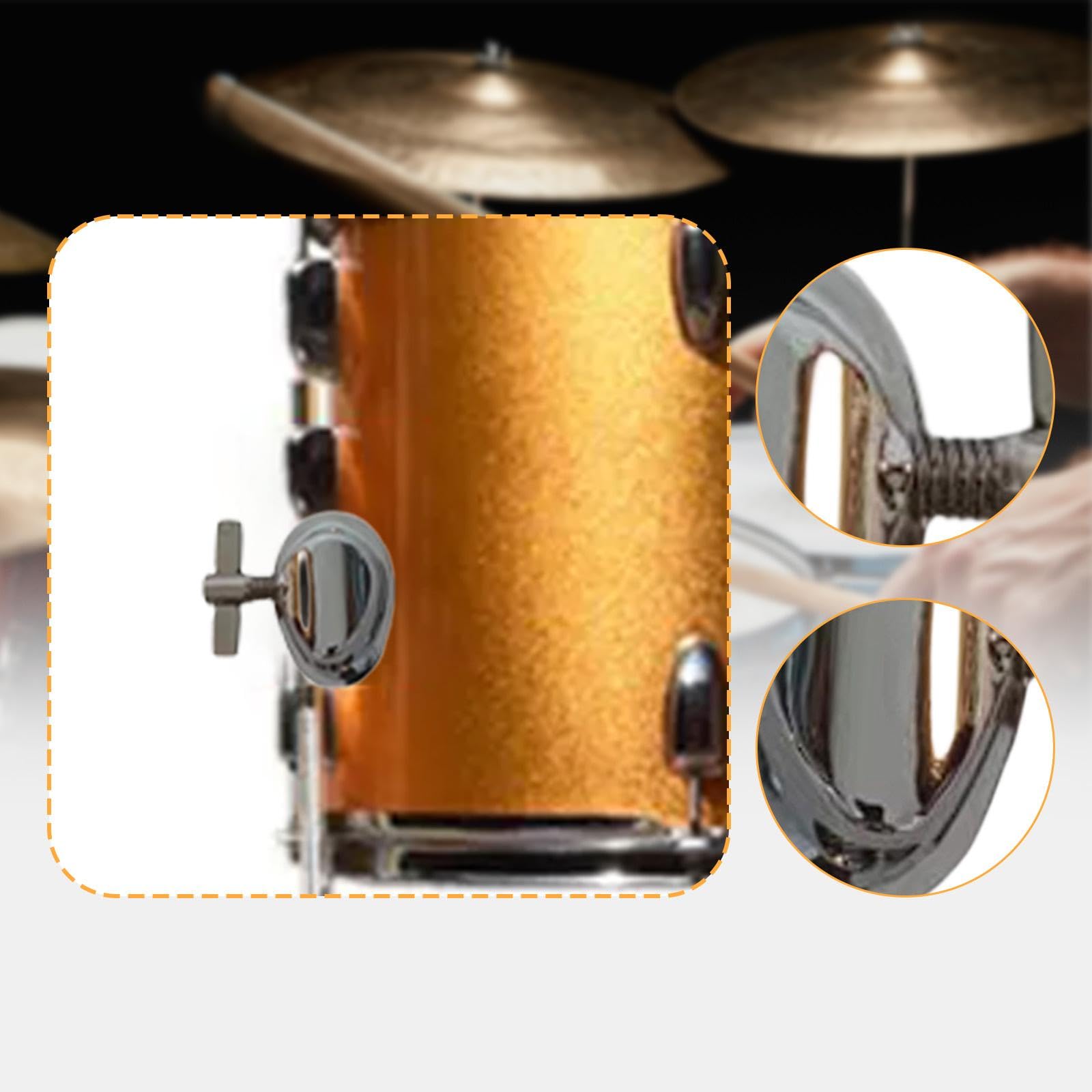 Garende Floor Tom Drum Leg Bracket Drum Leg Mount Musical Instrument Accessory Support Holder Base Plate, Style B