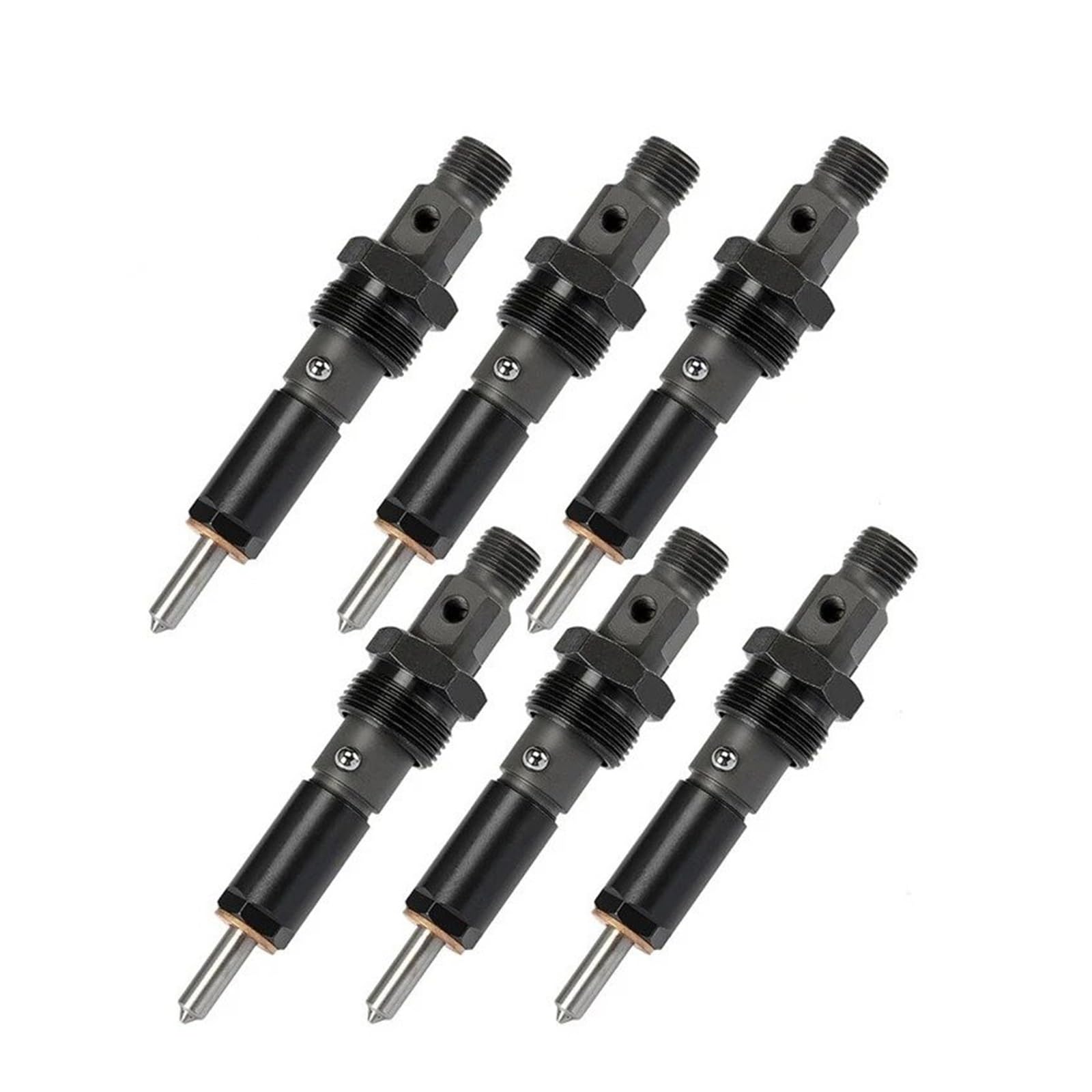Awgntqq One Color Fuel Injector Nozzles For Cummins 5.9L Nozzle Holder P7100 Engine Car Parts 6Pieces Fuel Injectors 3283562 Kdal59p6