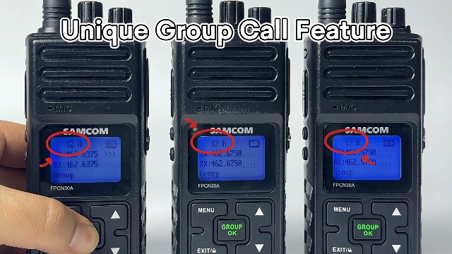 SAMCOM Two Way Radio Long Range Rechargeable, 5W 2 Way Radio With Multi-Unit Charger
