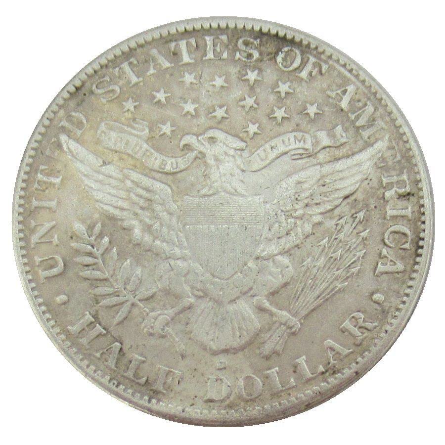 1911年バーバー・ハーフダラー銀貨。 Amazon.co.jp: US ハーフ ダラー バーバー 1911 銀メッキ レプリカ
