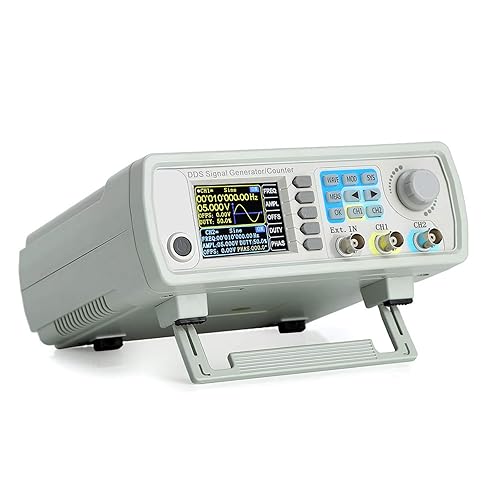 Koolertron DDS Contador de generador de señal pantalla de 24 pulgadas medidor de frecuencia de generador de onda arbitraria de doble canal de alta Koolertron DDS Contador de generador de señal pantalla de 24 pulgadas medidor de frecuencia de generador de onda arbitraria de doble canal de alta