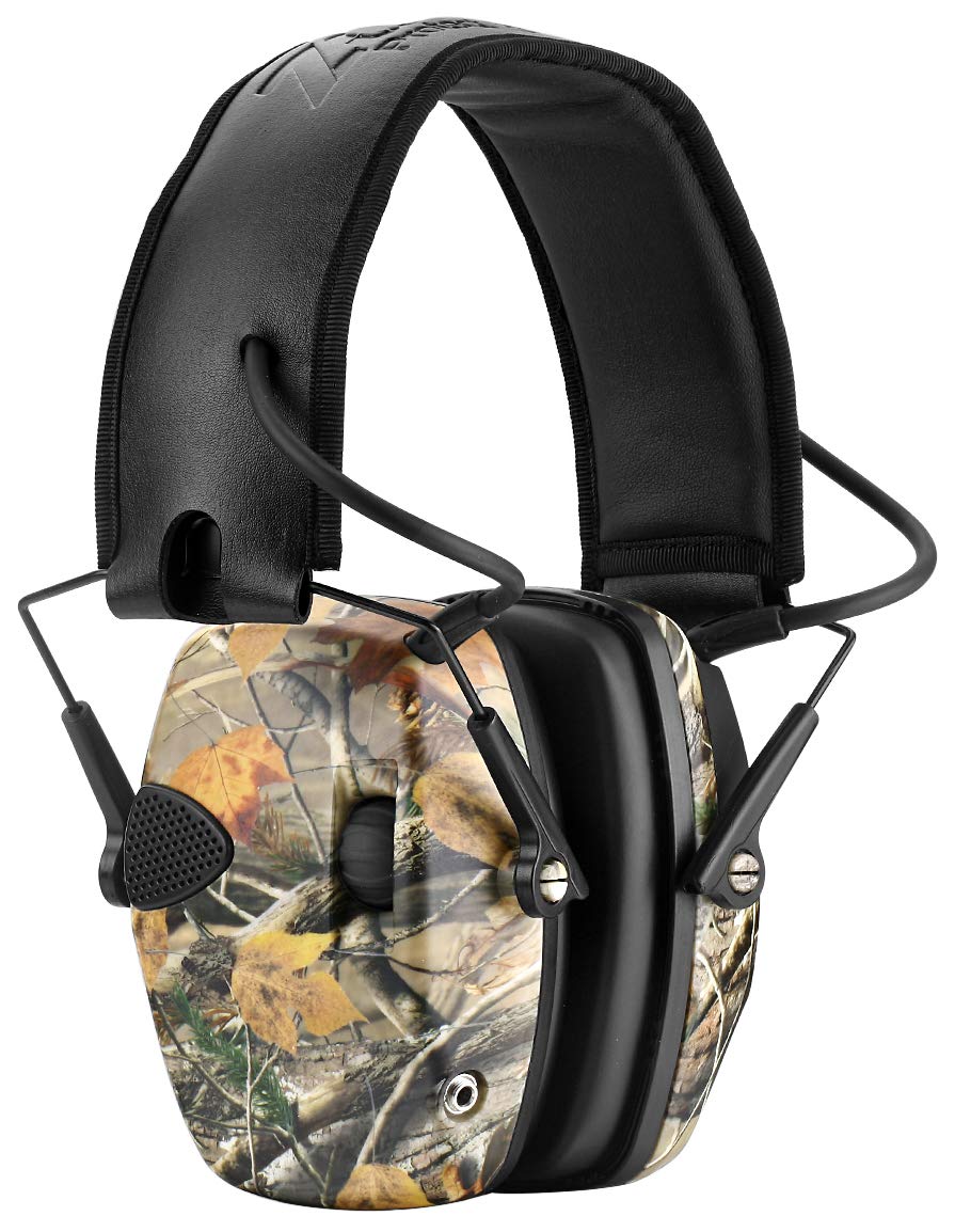 ZOHAN EM054 Electronic Ear Protection for Shooting Range with Sound Amplification Noise Reduction, Ear Muffs for Gun Range