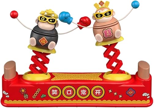 Robot Game Battles | Interactive Table Wrestling Board Game - Multiplayer Playset, Indoor Sports Playset, Punch Toys for Holiday Birthday