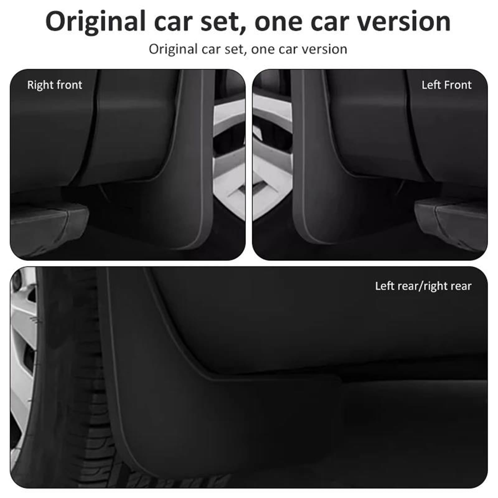 Auto Schmutzfänger Für Hyundai Für Casper EV 2024 2025 2026 Auto Spritzschutz Rad Fender Kotflügel Schlamm Flaps Vorne Hinten